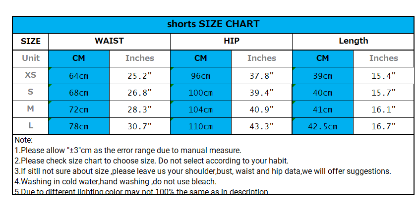 Please choose your size correctly.