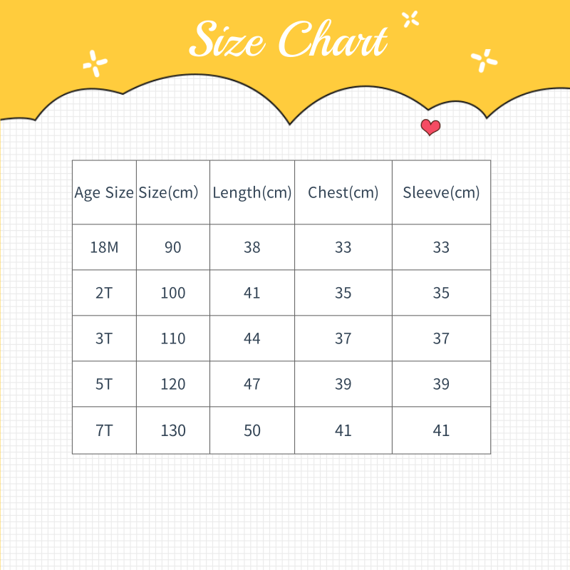 Please choose your girl's size correctly.