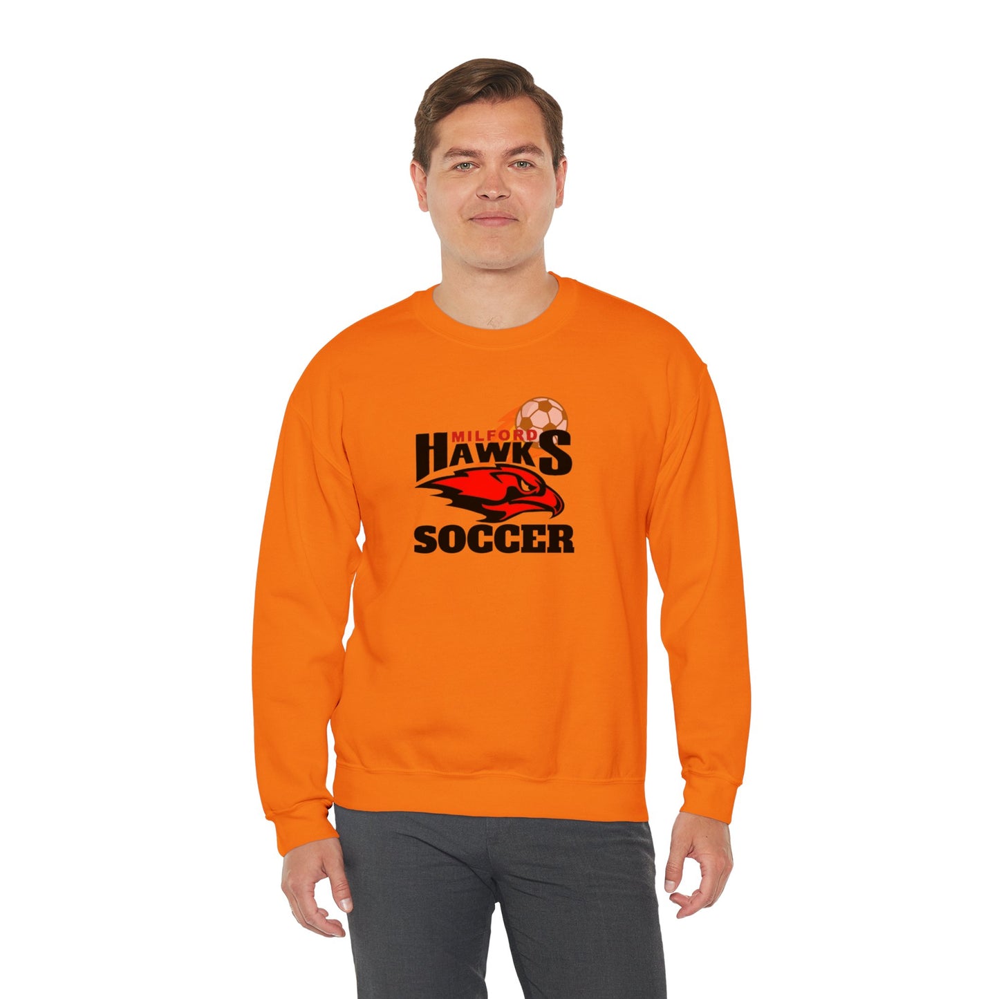 Milford Soccer Unisex Heavy Blend™ Crewneck Sweatshirt