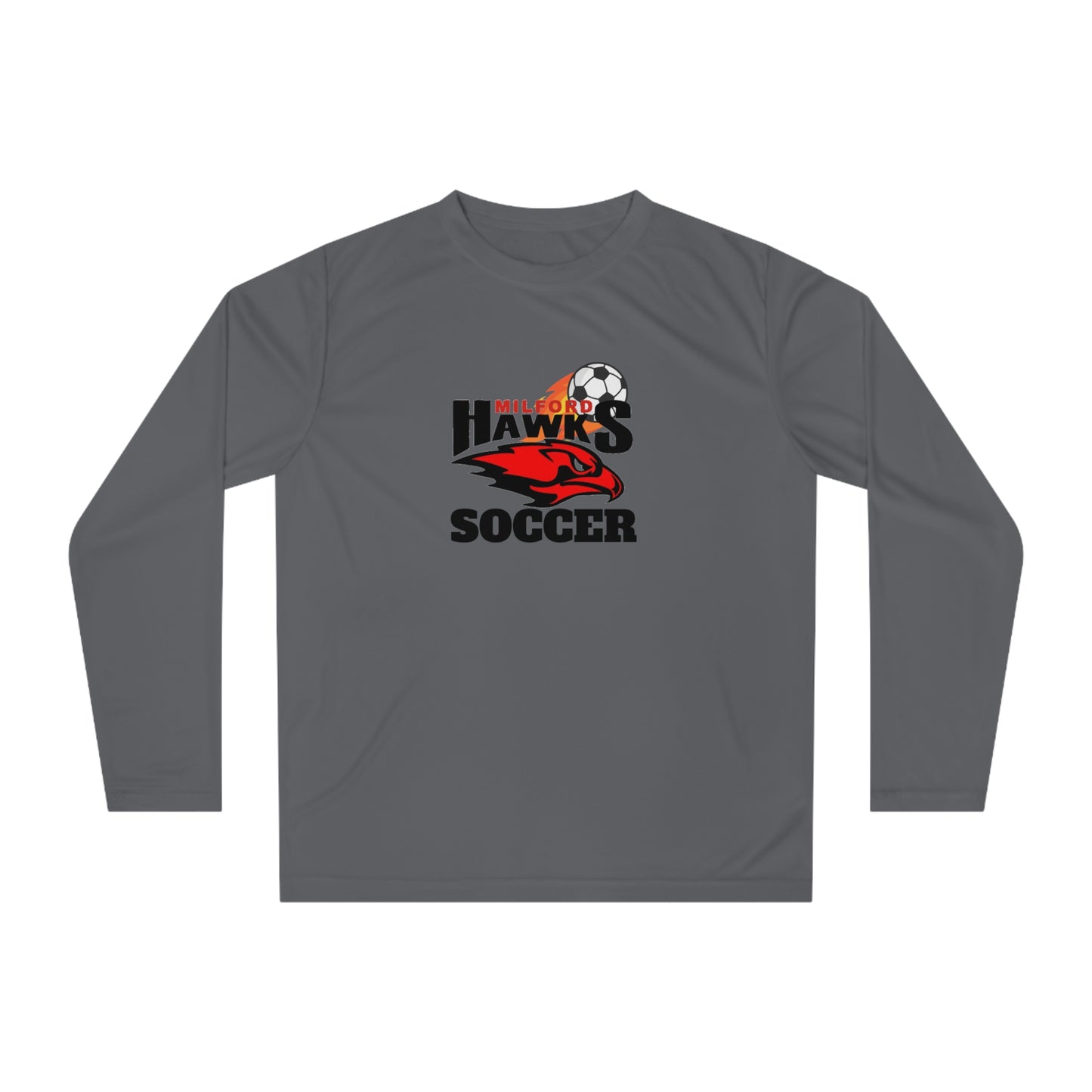 Milford Soccer Unisex Performance Long Sleeve Shirt