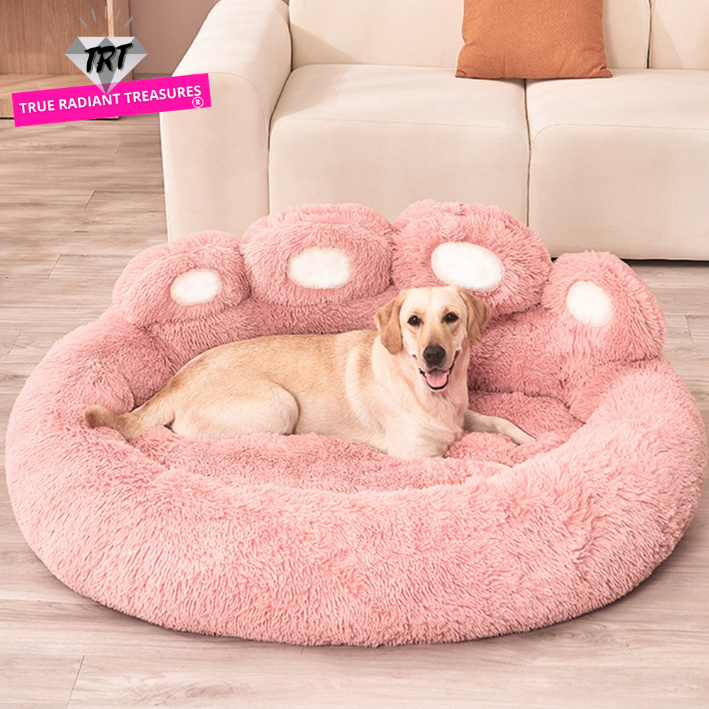 Pet Dog Warm Sofa Bed - Plush and Breathable - Ultimate Comfort for Dogs - Suitable for All Sizes - True Radiant Treasures - Indulge Your Pet in Luxury!