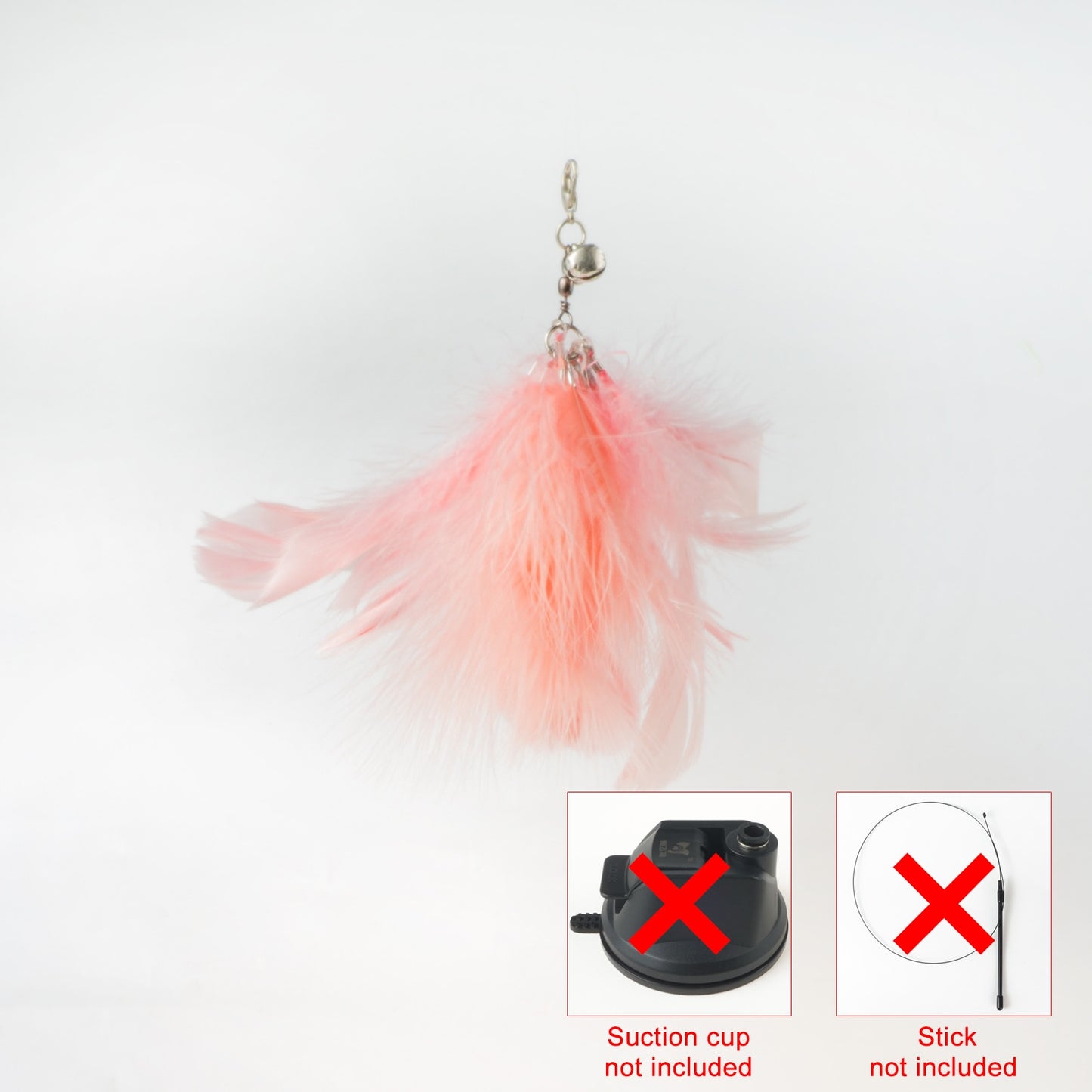 Hand-free Bird/Feather Cat Wand