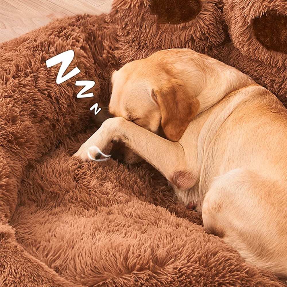 Pet Dog Warm Sofa Bed - Plush and Breathable - Ultimate Comfort for Dogs - Suitable for All Sizes - True Radiant Treasures - Indulge Your Pet in Luxury!