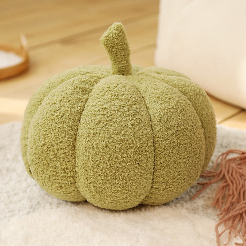 Colorful Pumpkin Sofa Cushion - High-quality cotton cushion for Halloween decor. Adds a festive touch to any space. Suitable for all ages.