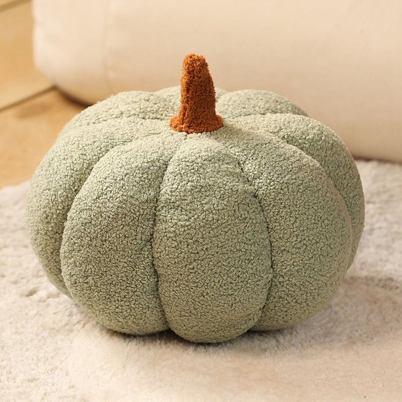 Colorful Pumpkin Sofa Cushion - High-quality cotton cushion for Halloween decor. Adds a festive touch to any space. Suitable for all ages.