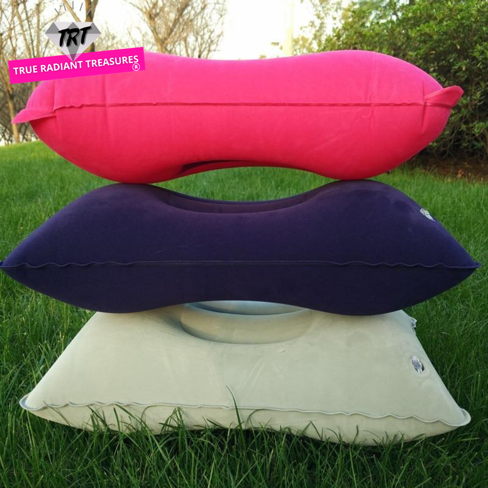Comfortable Travel Pillows - PVC material, various colors available for a personalized experience.