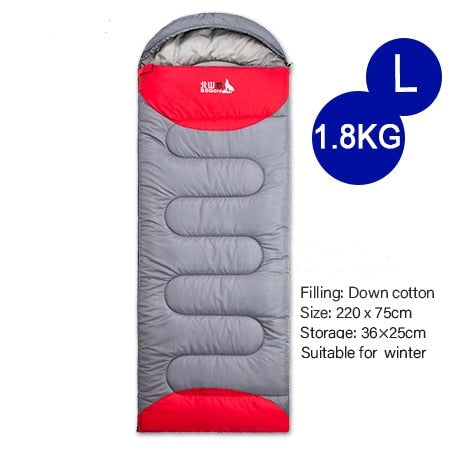 Durable and water-resistant Sleeping Bag with adjustable features, suitable for outdoor activities. Compact and portable design for easy storage.