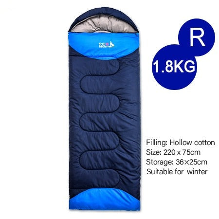 Durable and water-resistant Sleeping Bag with adjustable features, suitable for outdoor activities. Compact and portable design for easy storage.