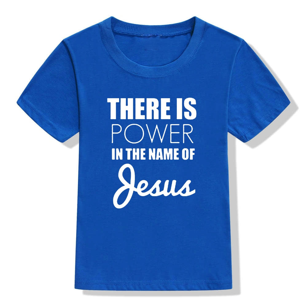 There Is Power In The Name of Jesus Kid's T-Shirt