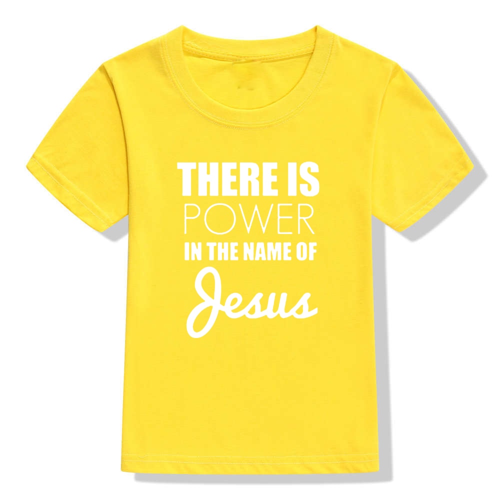 There Is Power In The Name of Jesus Kid's T-Shirt