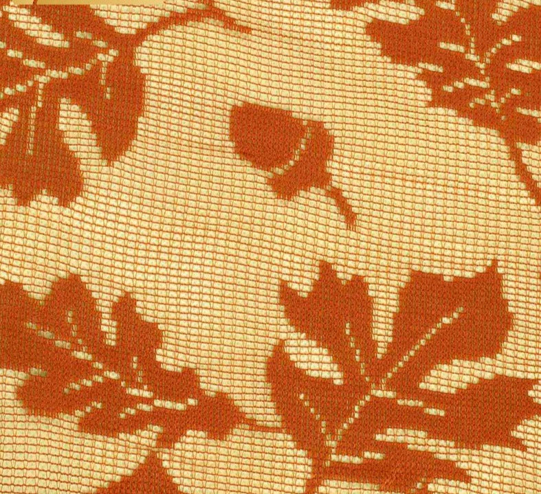 Maple Leaf Lace Table Decor, a stunning centerpiece for Thanksgiving, featuring intricate lace design inspired by autumn leaves.