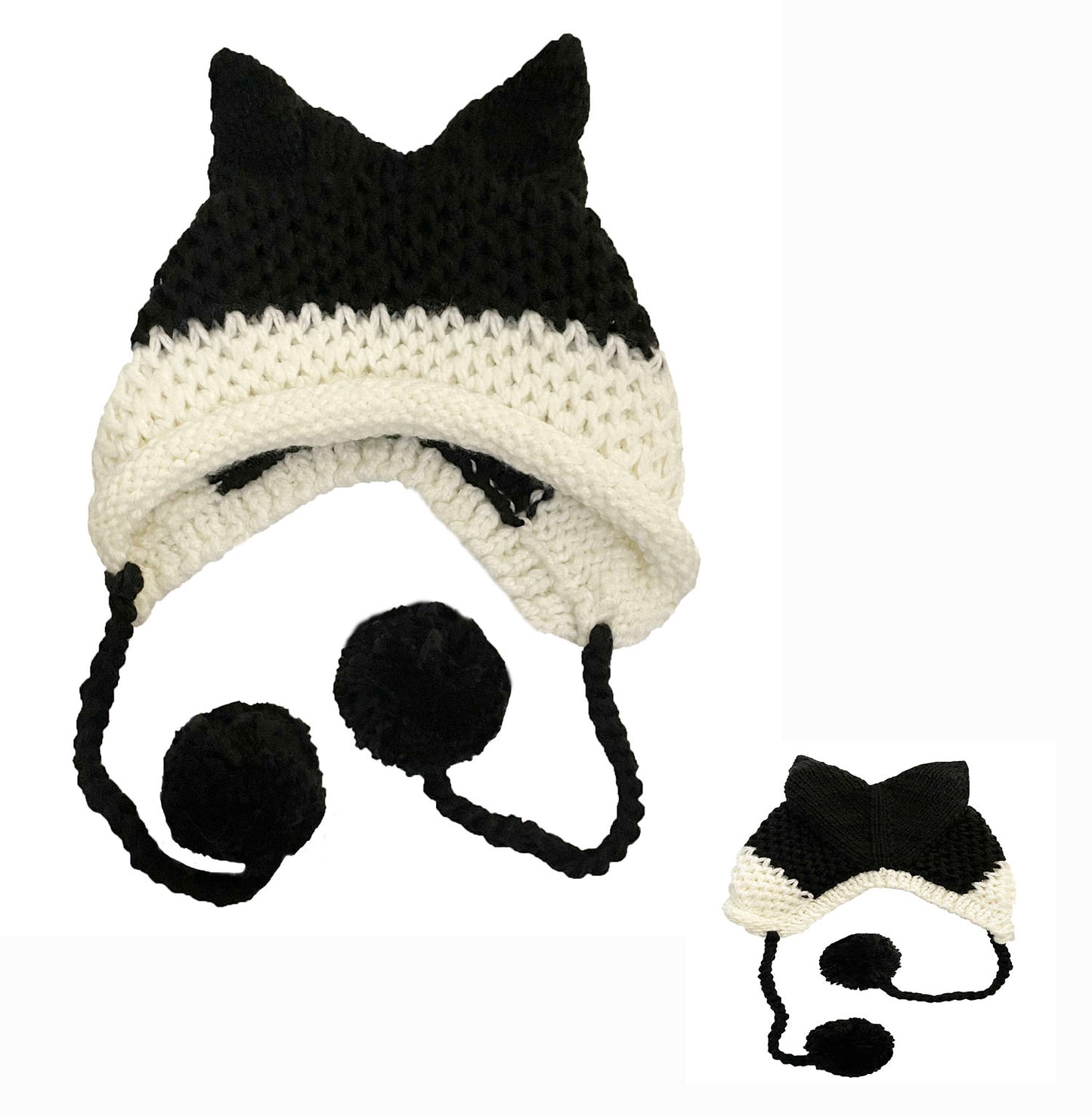 Warm Winter Warm Beanies made of 100% acrylic fiber in various colors.