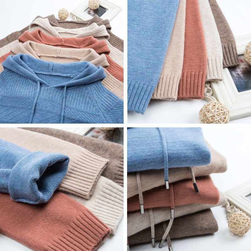 Stylish Pullover Sweater - Soft, Warm, Fashionable, All-Cotton Design, Polyester and Acrylic Blend