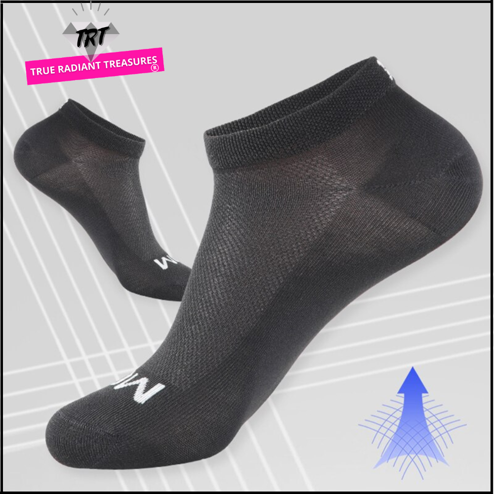 Men's Boat Socks - Maximum comfort and function - Natural bamboo fiber - Sweat-absorbent - Antibacterial technology - Breathable material for cool feet.
