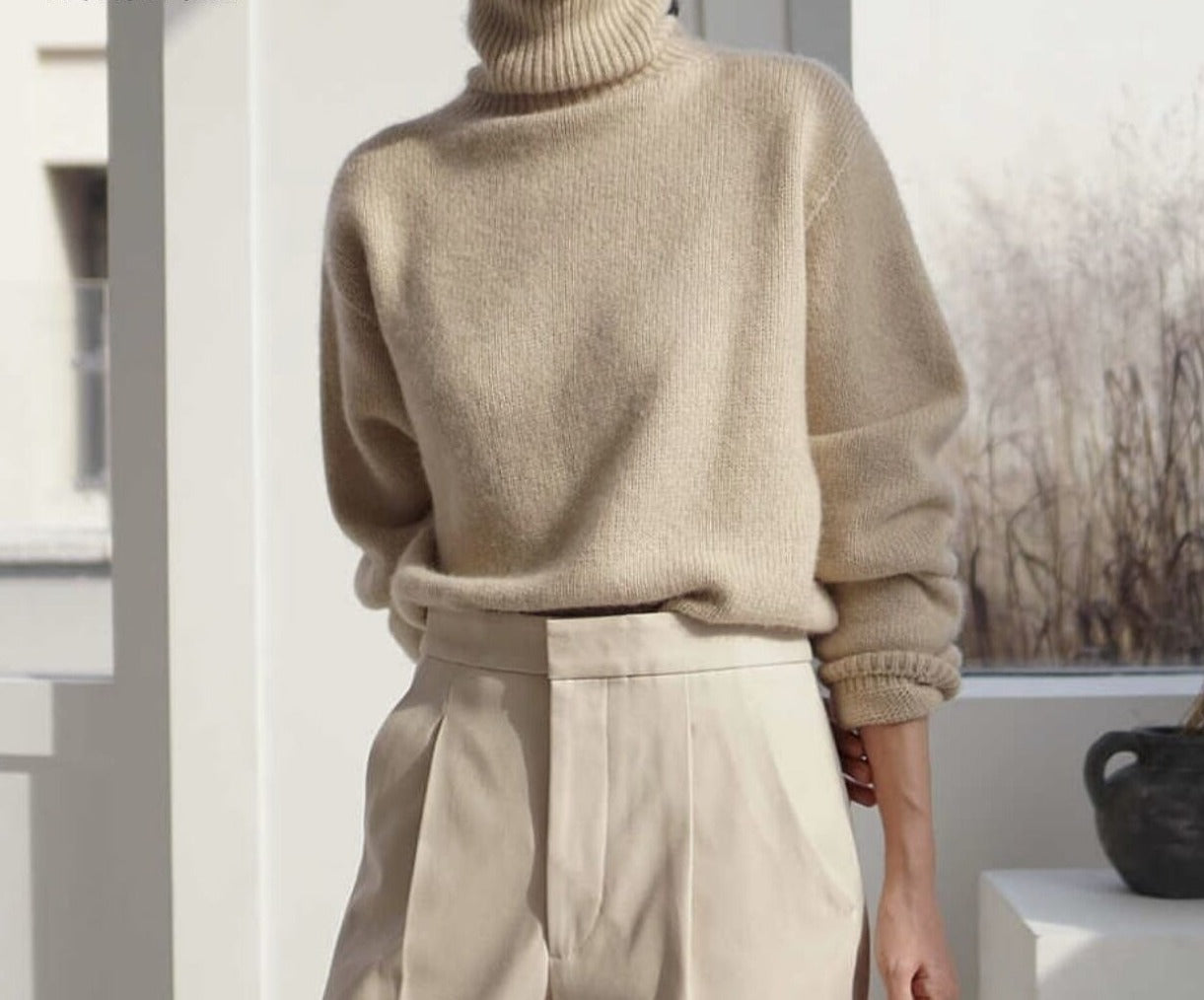 Elegant Turtle Neck Sweater | Stylish, Warm & Comfortable | Perfect for Cold Weather | Pair with Jeans & Boots