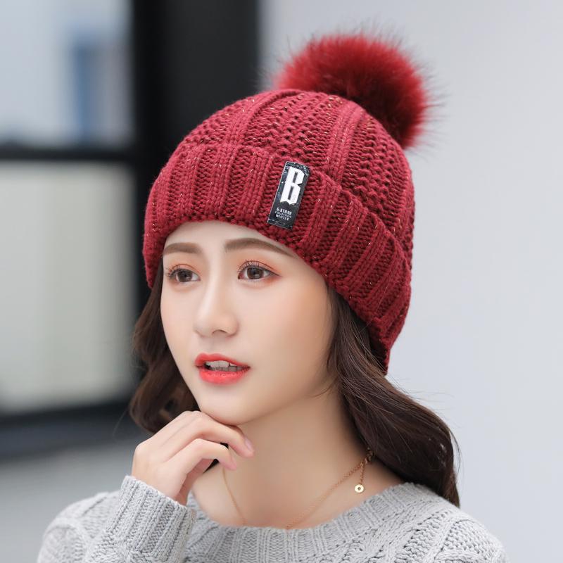 Knitted Scarf Hat Set - polyester material - warm and comfortable - various colors and sizes
