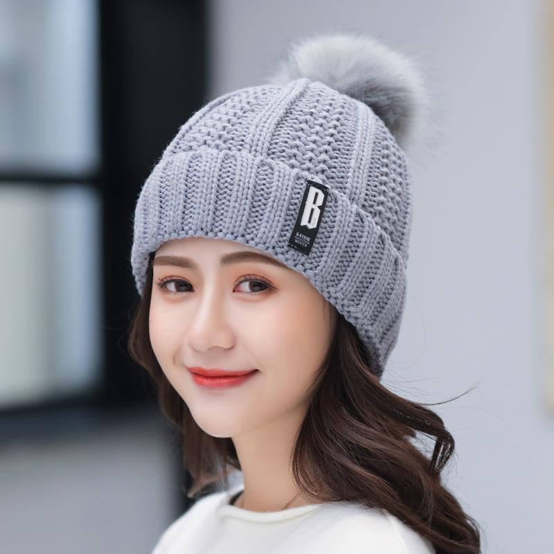 Knitted Scarf Hat Set - polyester material - warm and comfortable - various colors and sizes