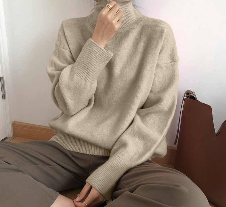 Elegant Turtle Neck Sweater | Stylish, Warm & Comfortable | Perfect for Cold Weather | Pair with Jeans & Boots