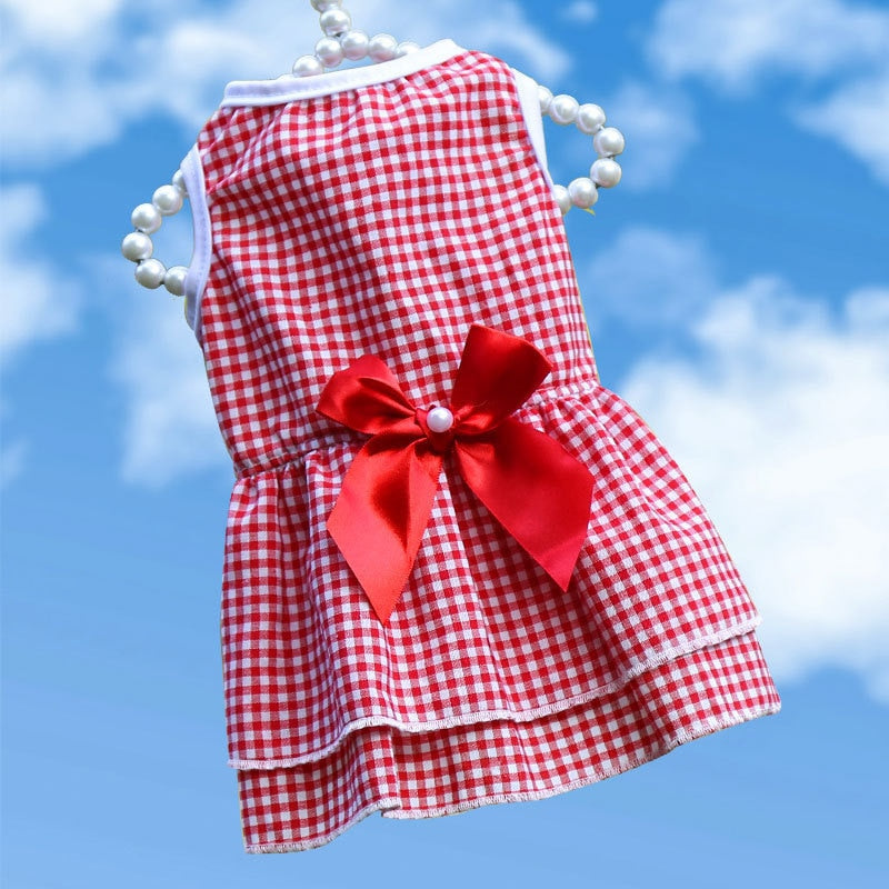 Pet's Summer Princess Dress - Comfortable and Stylish Dog Dress for Summer Adventures