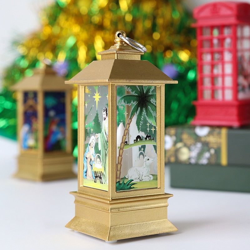Beautiful decorative lantern, perfect centerpiece for parties and special occasions, adding charm and cheerfulness to the ambiance.