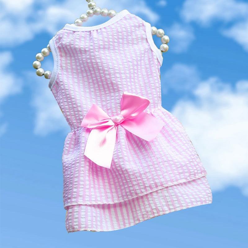 Pet's Summer Princess Dress - Comfortable and Stylish Dog Dress for Summer Adventures