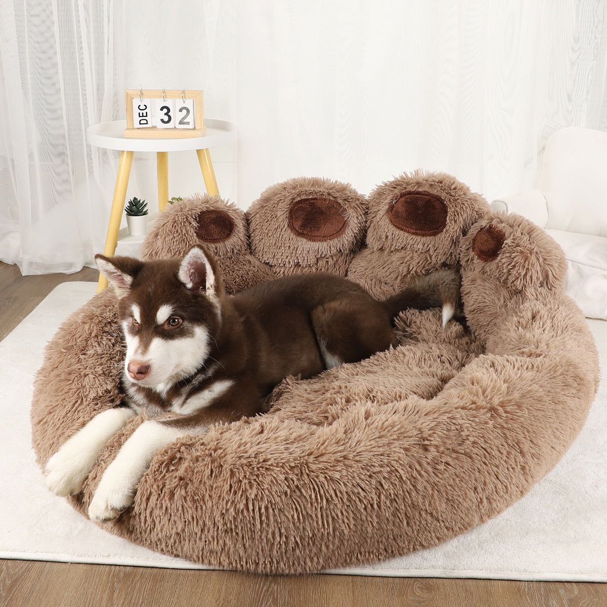 Pet Dog Warm Sofa Bed - Plush and Breathable - Ultimate Comfort for Dogs - Suitable for All Sizes - True Radiant Treasures - Indulge Your Pet in Luxury!