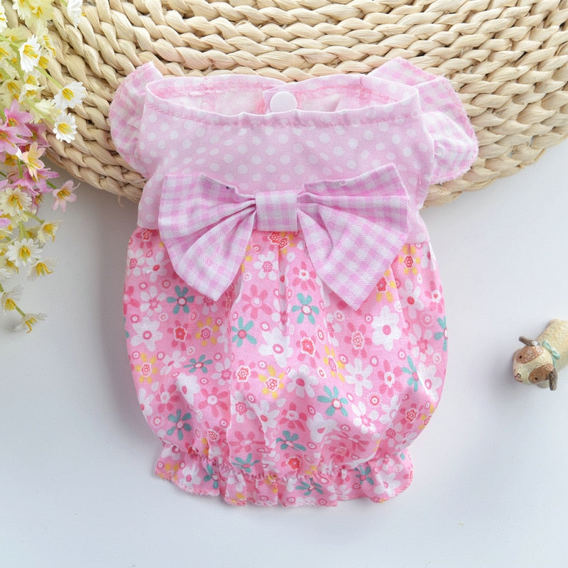 Pet's Summer Princess Dress - Comfortable and Stylish Dog Dress for Summer Adventures