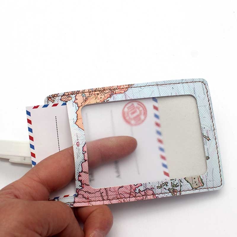 Durable and Stylish Luggage Tags - Detachable card for easy identification, choose from various colors and designs.