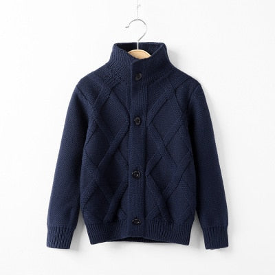 True Radiant Treasures Winter Jacket - Boys' 100% cotton jacket in various sizes and colors, perfect for ages 3 to 8, ensuring warmth and comfort in the cold.
