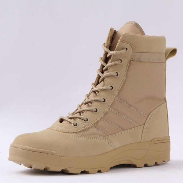 Worker-Style Boots - Rugged yet sleek - Made from rich Pull-Up leather - Toecap detail - Perfect for Fall ensemble - Versatile and stylish
