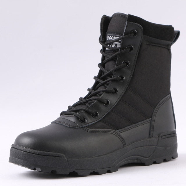 Worker-Style Boots - Rugged yet sleek - Made from rich Pull-Up leather - Toecap detail - Perfect for Fall ensemble - Versatile and stylish
