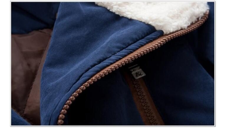 Thick Hooded Coat for Kids - Cotton, polyester, hooded, sizes 4 to 12 years, various variants.