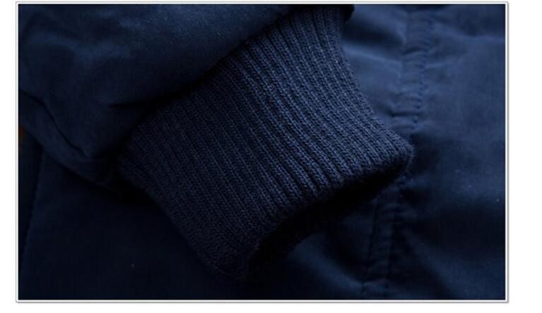 Thick Hooded Coat for Kids - Cotton, polyester, hooded, sizes 4 to 12 years, various variants.