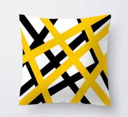 Adorable Summer Pillow Cover Set with squishy pompoms, vibrant colors, and summery patterns.