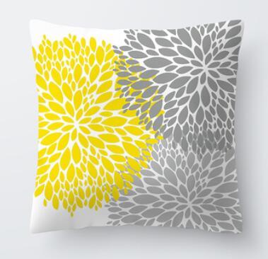 Adorable Summer Pillow Cover Set with squishy pompoms, vibrant colors, and summery patterns.