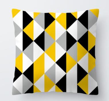 Adorable Summer Pillow Cover Set with squishy pompoms, vibrant colors, and summery patterns.