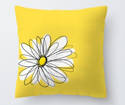 Adorable Summer Pillow Cover Set with squishy pompoms, vibrant colors, and summery patterns.