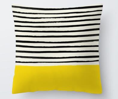 Adorable Summer Pillow Cover Set with squishy pompoms, vibrant colors, and summery patterns.
