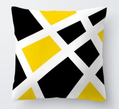 Adorable Summer Pillow Cover Set with squishy pompoms, vibrant colors, and summery patterns.