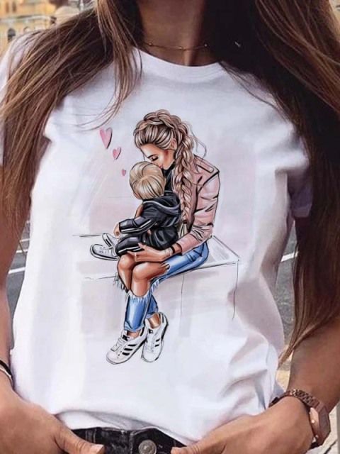 Cartoon Mom Shirts