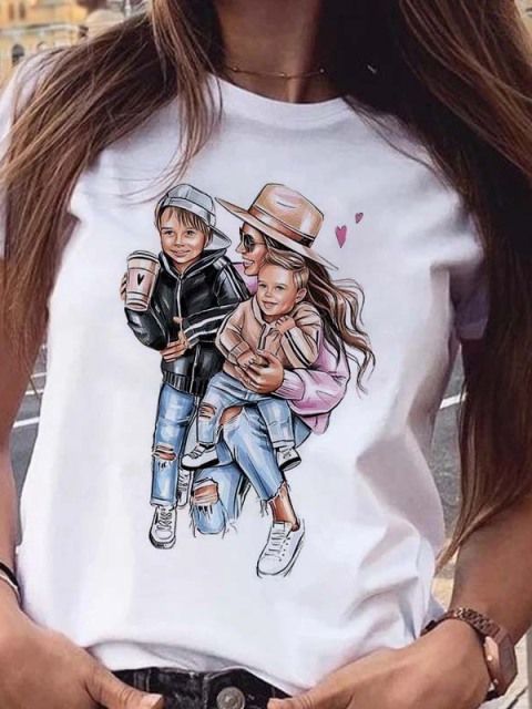 Cartoon Mom Shirts